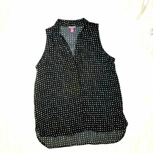 Vince Camuto sheer sleeveless top
